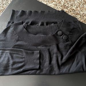 Lightweight black sweater